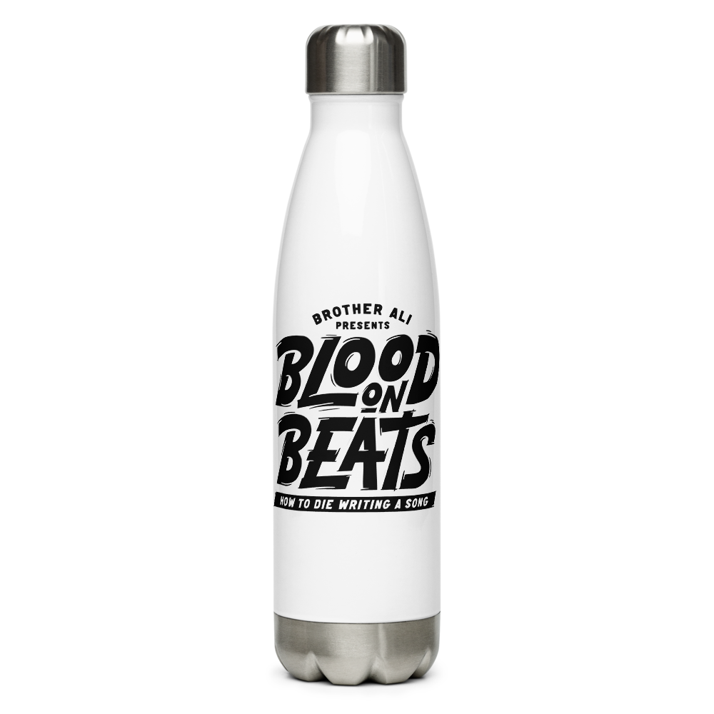 "Blood On Beats" Stainless Steel Water Bottle