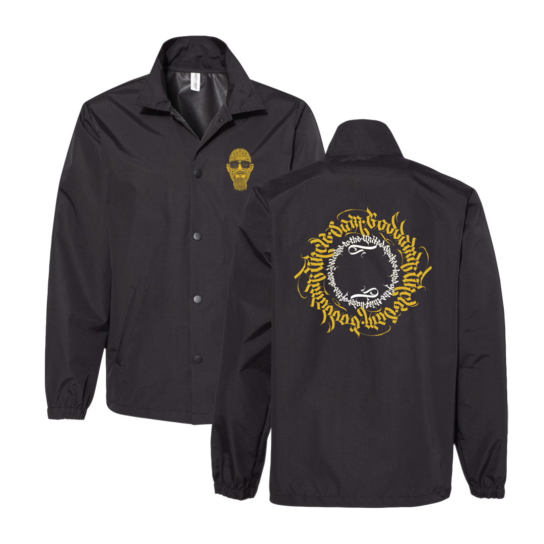 "Uncle Sam" Black Coach's Jacket