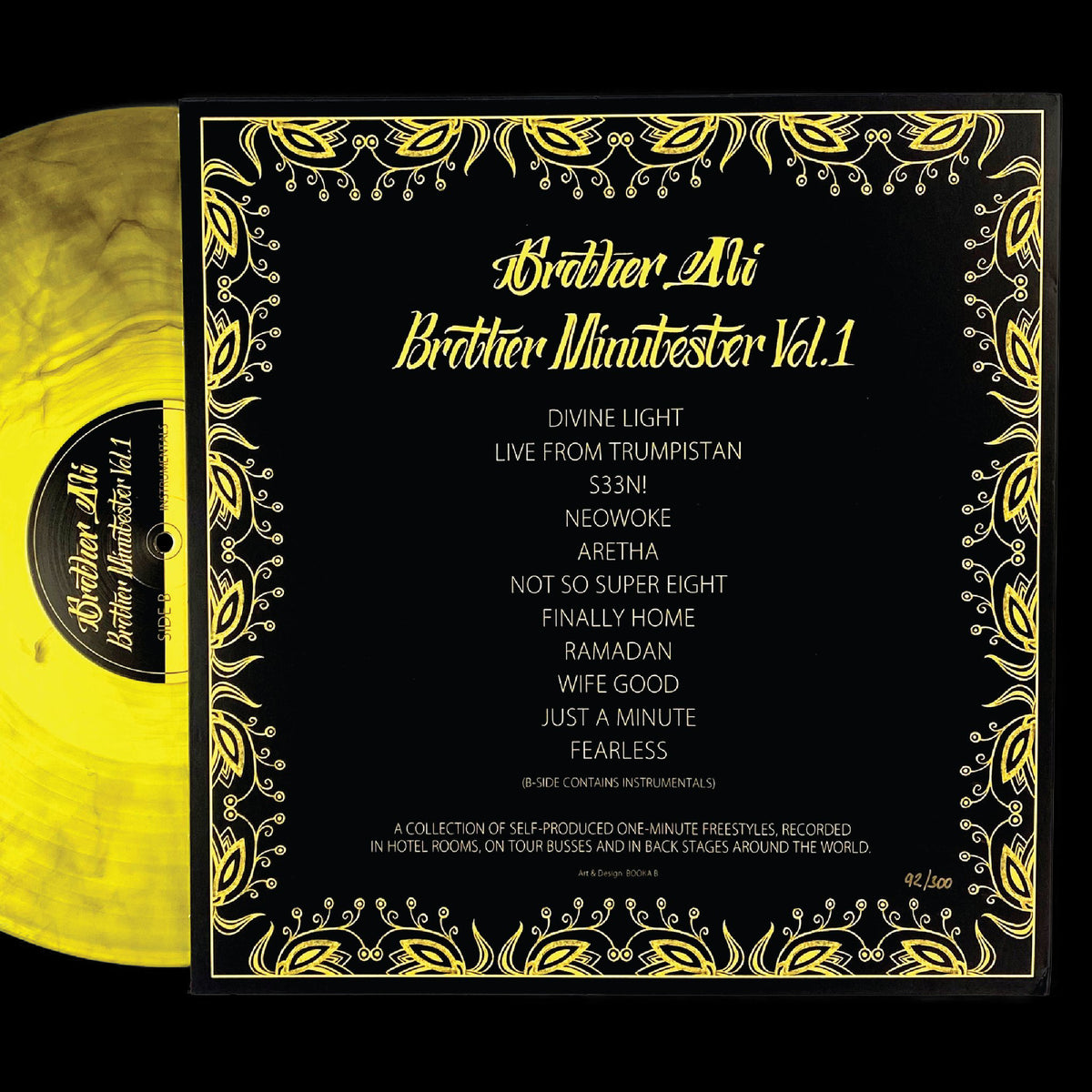 Brother Ali Brother Minutester Limited Edition Vinyl – Travelers Media