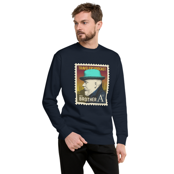 "Travelers Podcast" Crewneck